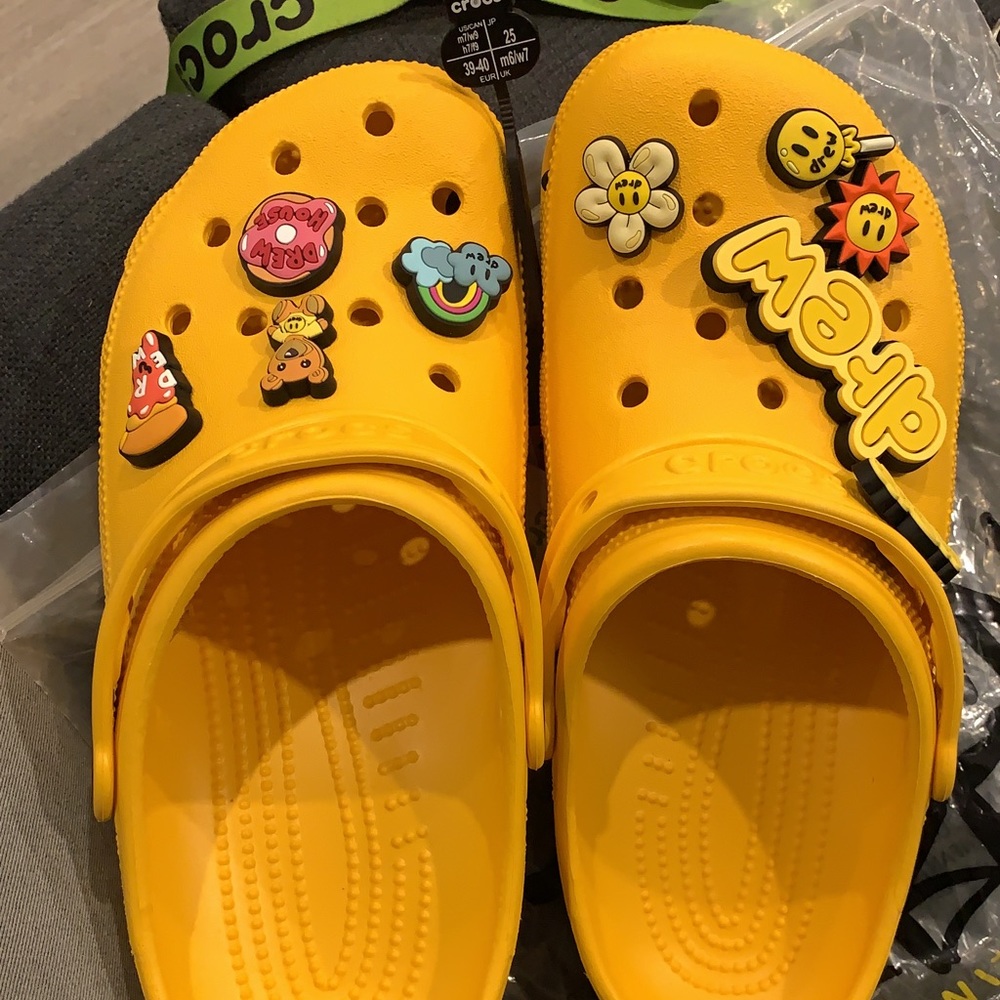 Crocs  x Justin Bieber limited editions